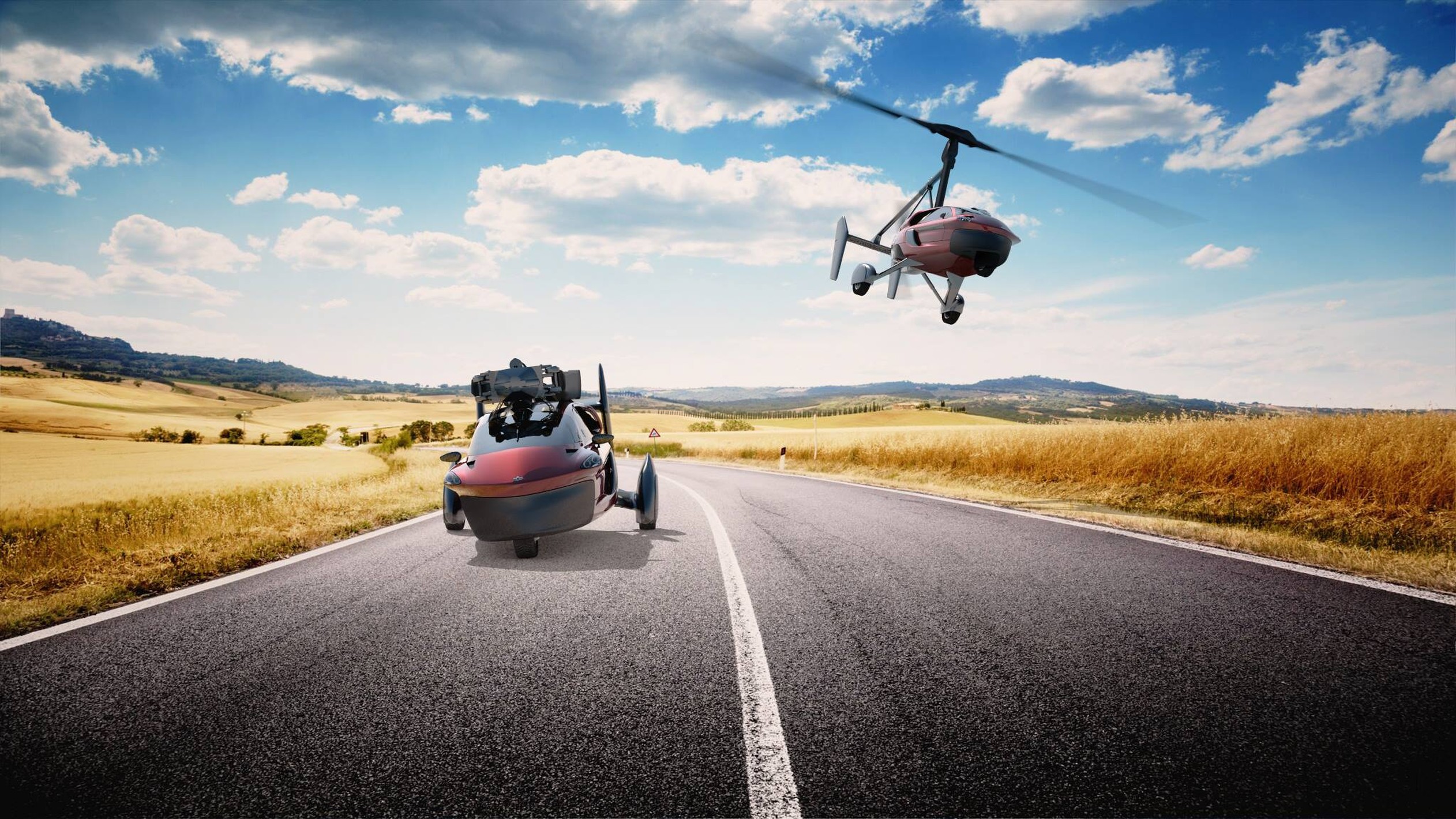 Conheça o carro voador, em breve nas concecssionárias 
